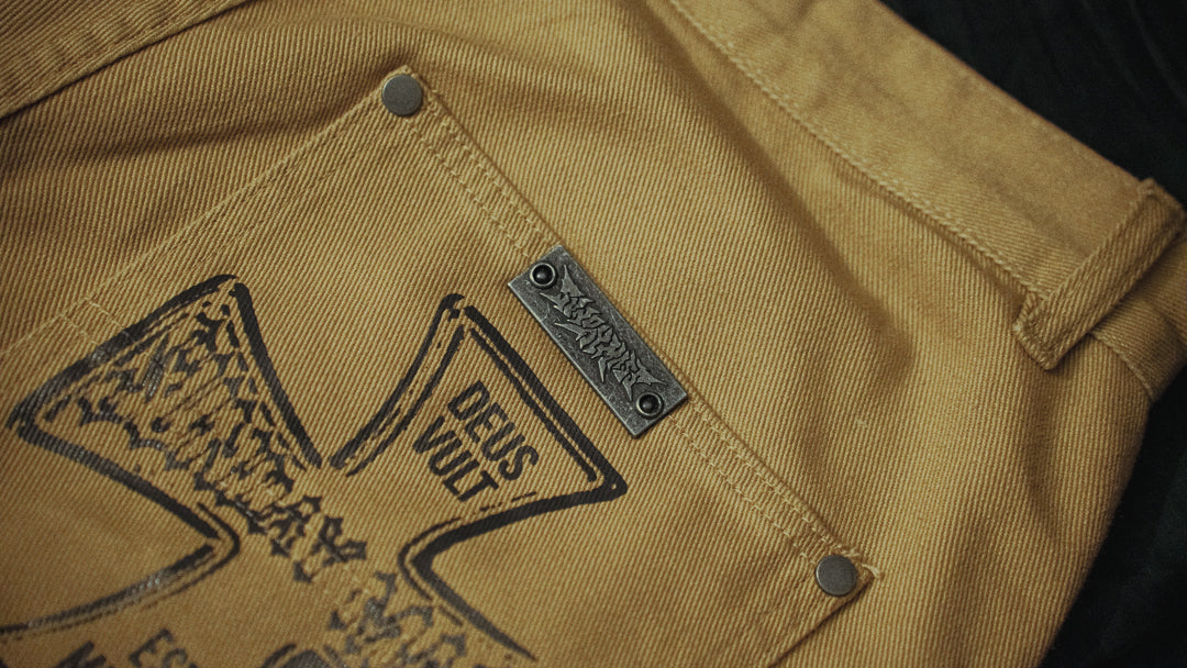 INSIGNIA CARGO JEANS - SAND