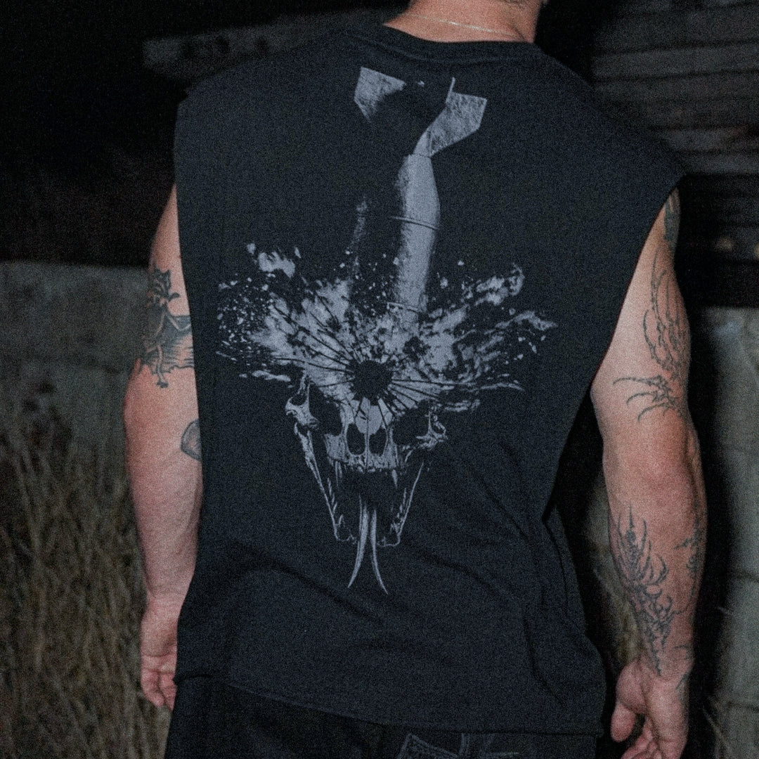 SNAKE CRUSHER MUSCLE TANK