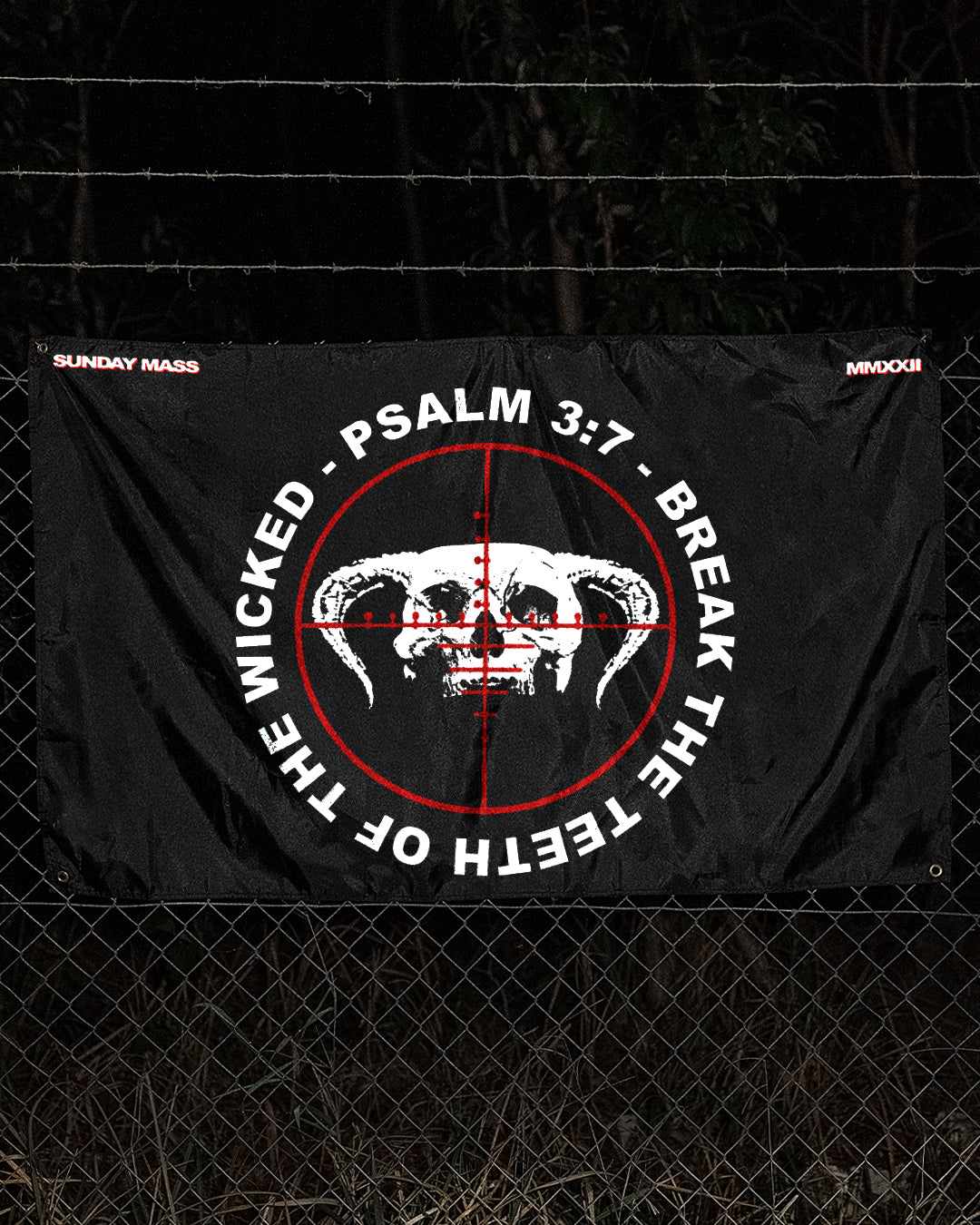 PSALM 3:7 FLAG