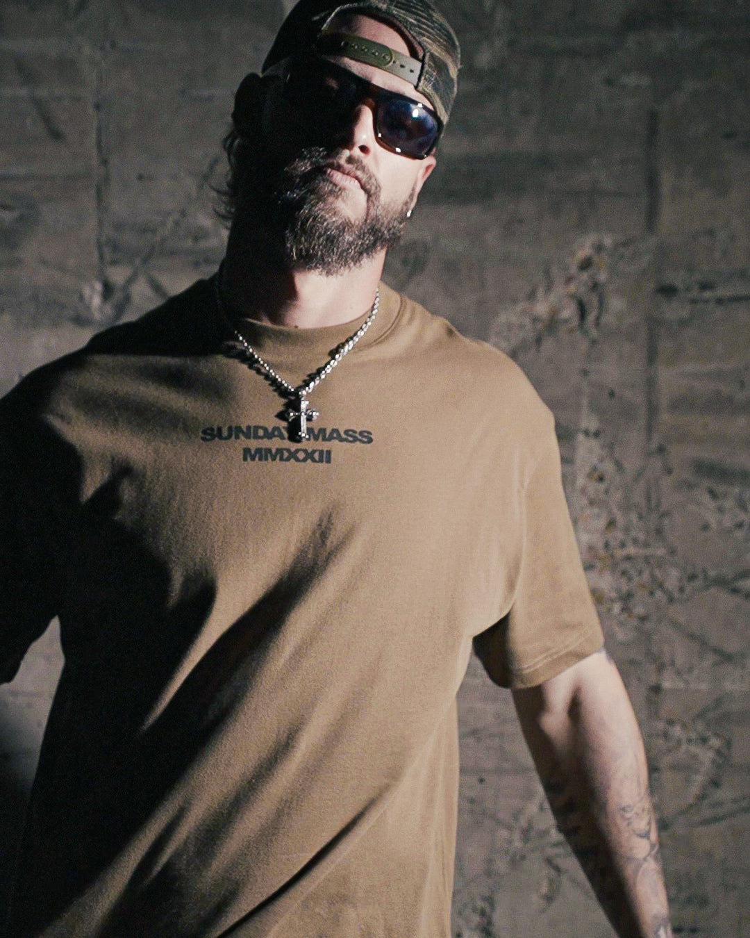 PSALM 3:7 - TAN 499 - PREMIUM T-SHIRT