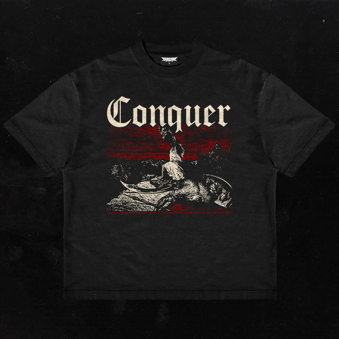 CONQUER - PREMIUM T-SHIRT