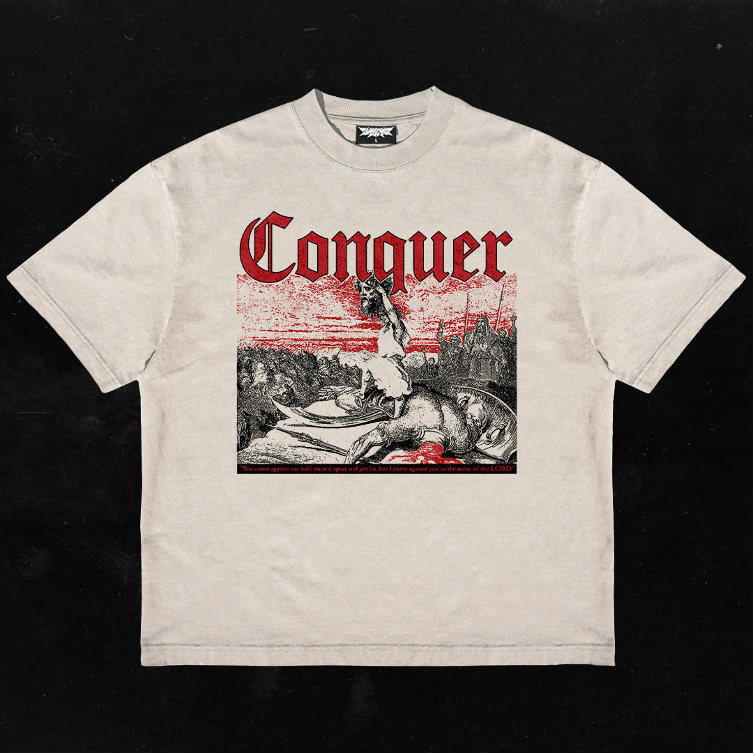 CONQUER - PREMIUM T-SHIRT
