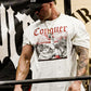 CONQUER - BONE - PREMIUM T-SHIRT